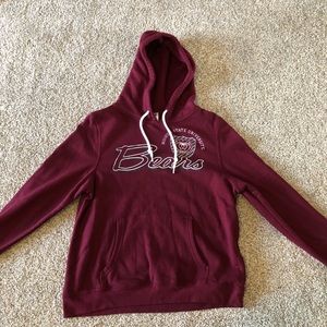 Maroon Missouri State hoodie